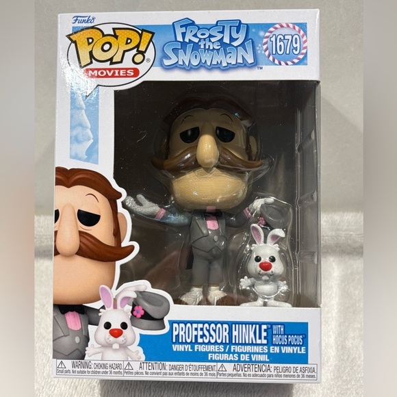 Funko Pop! Professor Hinkle with Hocus Pocus #1679 - Frosty the Snowman - Picture 2 of 10